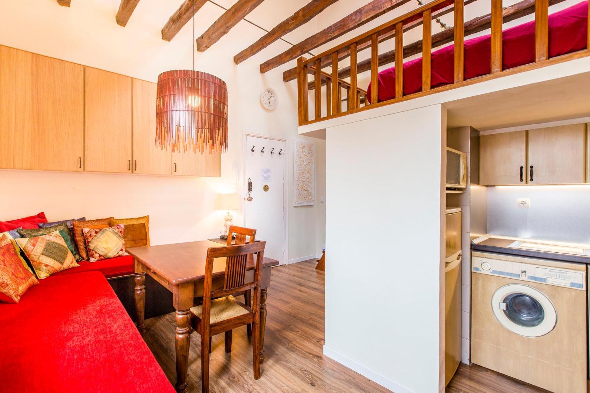 شقة Sunny N Quiet Penthouse In The Center.Atico Centro مدريد المظهر الخارجي الصورة